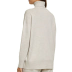 Brunello Cucinelli Beige Cashmere Turtleneck