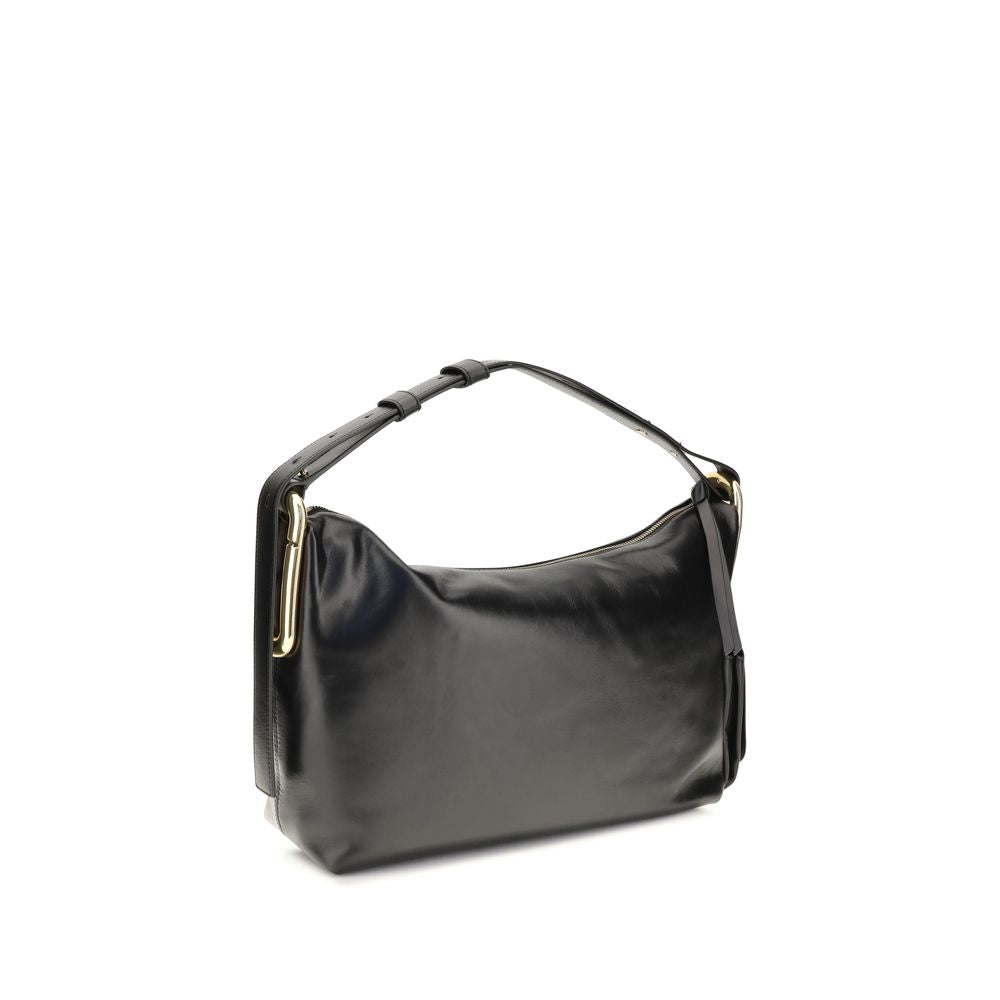 Marc Jacobs Black Calf Leather Bos Taurus Handbag Marc Jacobs