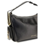 Marc Jacobs Black Calf Leather Bos Taurus Handbag