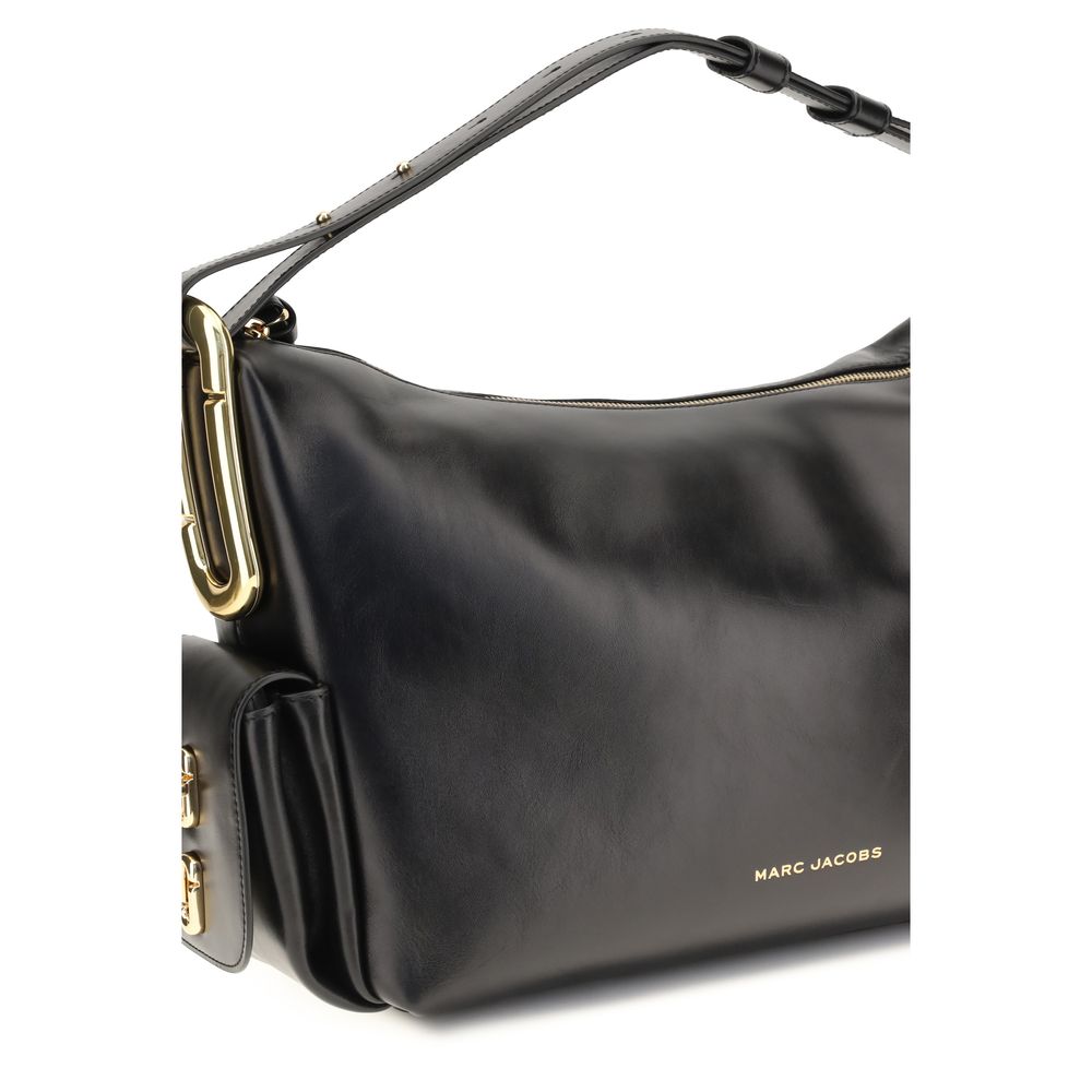 Marc Jacobs Black Calf Leather Bos Taurus Handbag Marc Jacobs