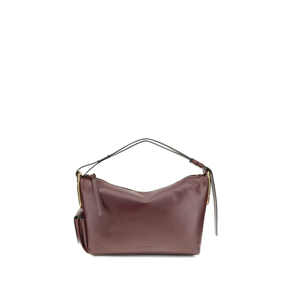Marc Jacobs Bordeaux Calf Leather Bos Taurus Handbag