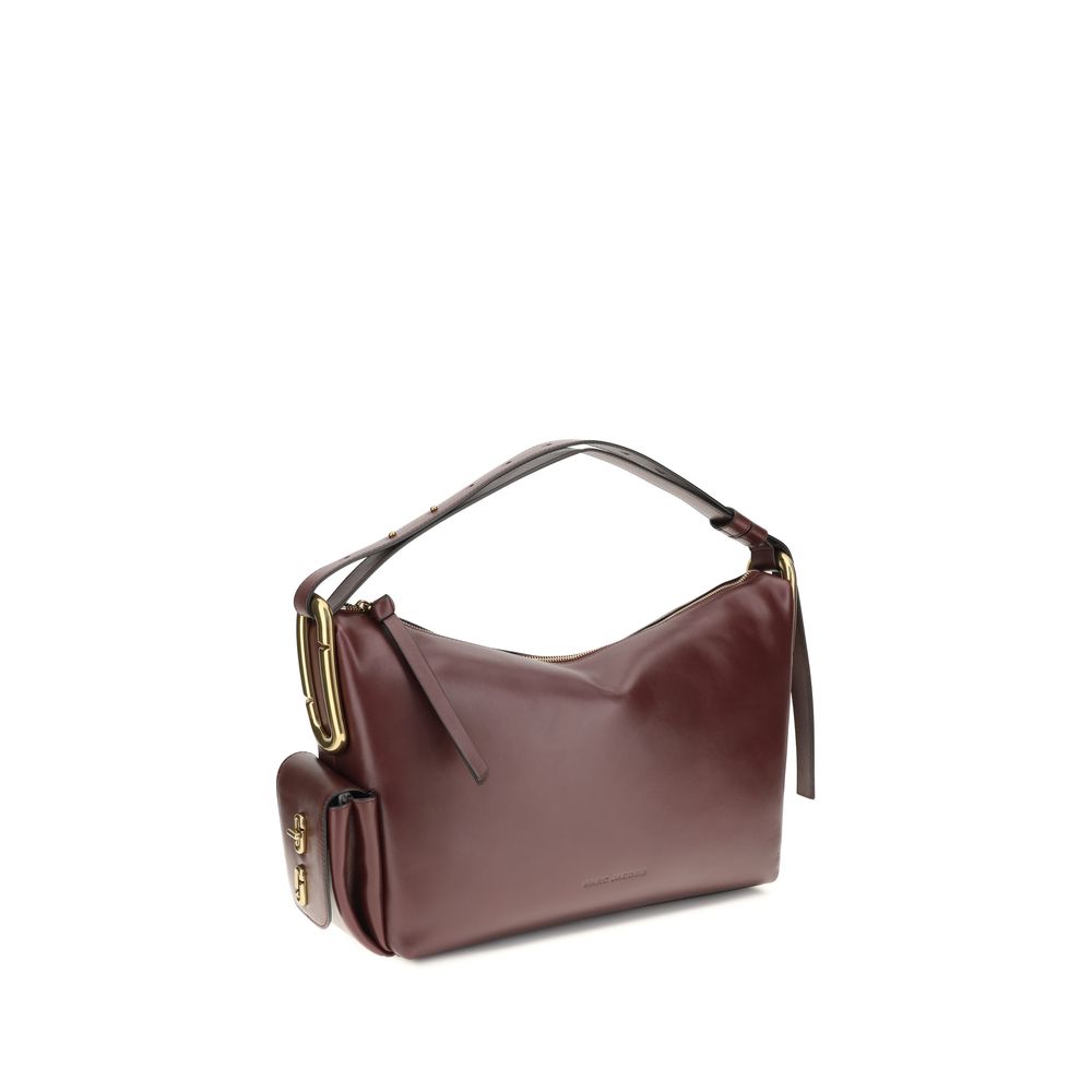Marc Jacobs Bordeaux Calf Leather Bos Taurus Handbag