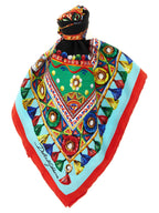Dolce & Gabbana Multicolor Silk Scarf Dolce & Gabbana