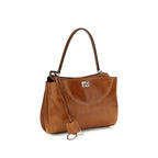 Balenciaga Brown Lamb Ovis Aries Aries Handbag