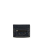 Balenciaga Black Lamb Ovis Aries Aries Wallet
