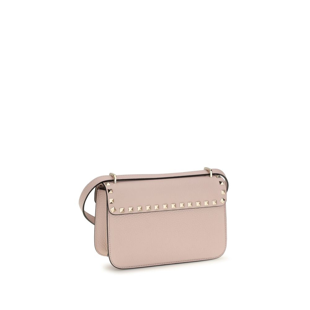 Valentino Garavani multicolor calf leather Bos Taurus shoulder bag with gold-tone hardware and adjustable strap.