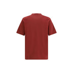 Brunello Cucinelli Bordeaux Cotton T-Shirt