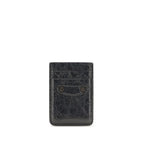 Balenciaga Black Lamb Ovis Aries Aries Wallet