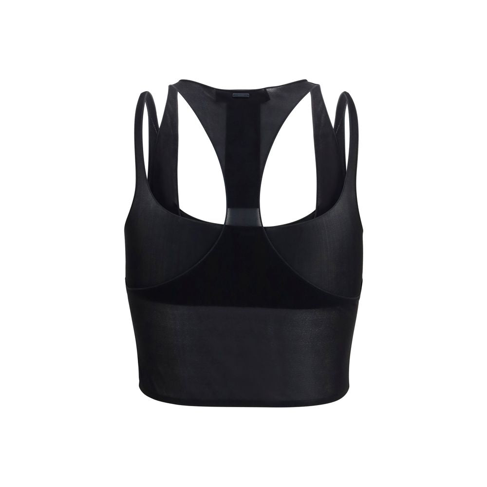 Gucci Black Viscose Bra