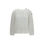 Brunello Cucinelli White Cotton Sweatshirt