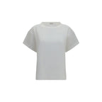 Brunello Cucinelli White Cotton T-Shirt