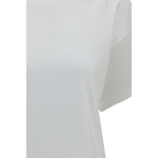 Brunello Cucinelli White Cotton T-Shirt