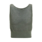 Brunello Cucinelli Bicolor Cotton Tank Tops
