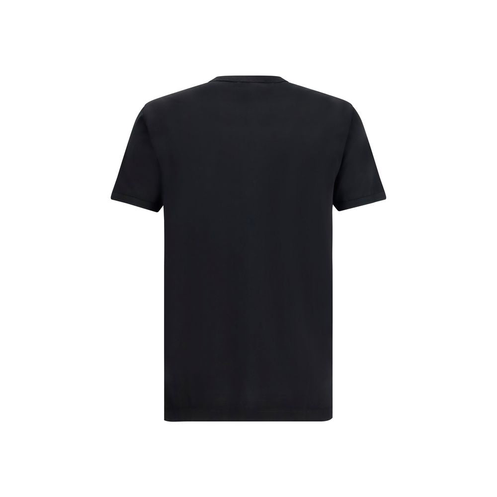 Dolce & Gabbana Black Cotton T-Shirt - Eljoys Fashion 