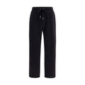Dolce & Gabbana Black Cotton Joggers Workout Pants