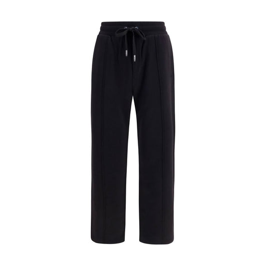 Dolce & Gabbana Black Cotton Joggers Workout Pants