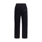 Dolce & Gabbana Black Cotton Joggers Workout Pants