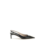 Tom Ford Black Calf Leather Bos Taurus Mid Heel Pumps Tom Ford