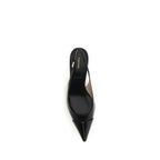 Tom Ford Black Calf Leather Bos Taurus Mid Heel Pumps Tom Ford