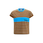 Versace Brown Cotton T-Shirt