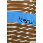 Versace Brown Cotton T-Shirt