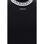Versace Black Cotton T-Shirt