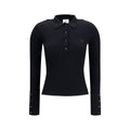 Courrèges Black Viscose Dress Shirt