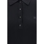 Courrèges Black Viscose Dress Shirt