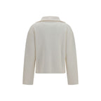 Courrèges White Wool Oves Aries Sweatshirt