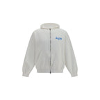 Balenciaga White Cotton Sweatshirt
