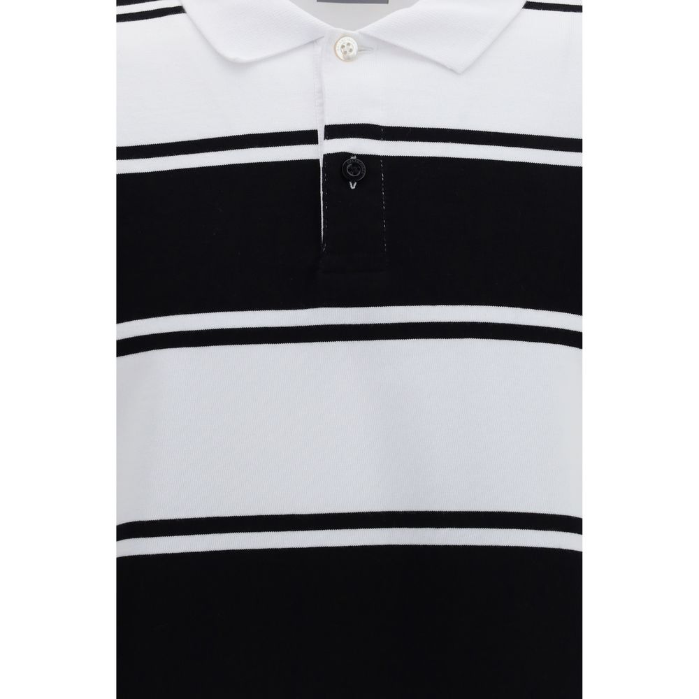 Balenciaga White Cotton Polo Shirt Balenciaga