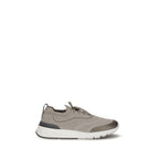 Brunello Cucinelli Brown Cotton Athletic Sneakers
