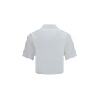 Versace White Cotton Dress Shirt