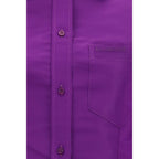 Balenciaga Purple Cotton Shirt