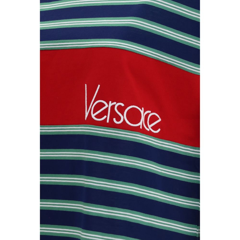 Versace Multicolor Cotton T-Shirt Versace