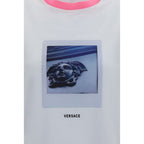 Versace White Cotton T-Shirt