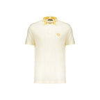 Versace Bicolor Cotton Polo Shirt