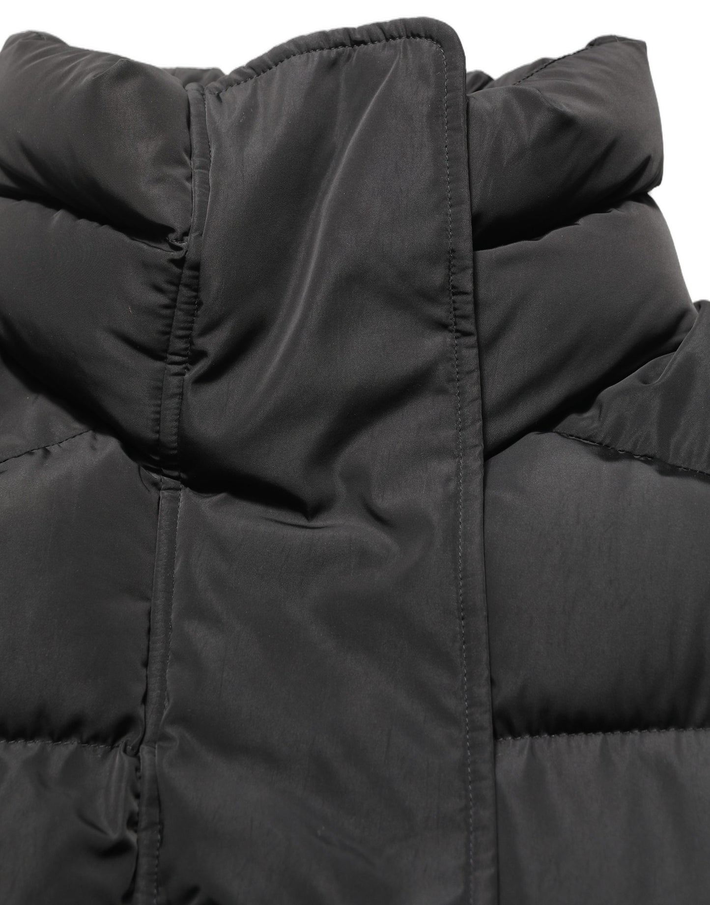 Dolce & Gabbana Black Polyester Sleeveless Padded Men Puffer Jacket Dolce & Gabbana