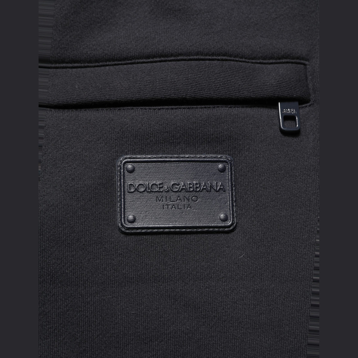 Dolce & Gabbana Black Drawstring Viscose Jogger Men Sweatpants Pants