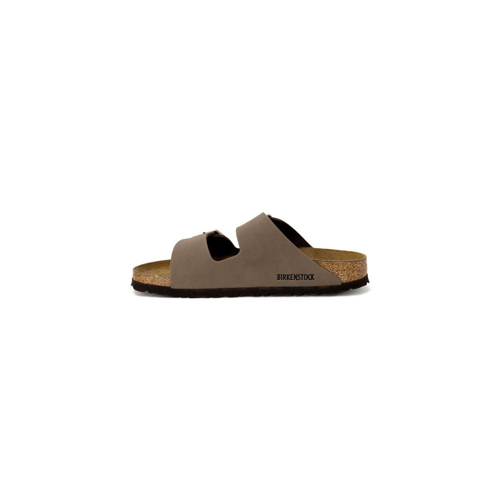 Birkenstock Brown Leather Flat Sandals Birkenstock