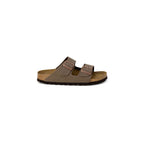Birkenstock Brown Leather Flat Sandals