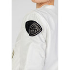 Blauer White Polyamide Bomber Blauer