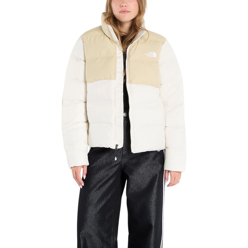 The North Face Cream Polyester Coat The North Face