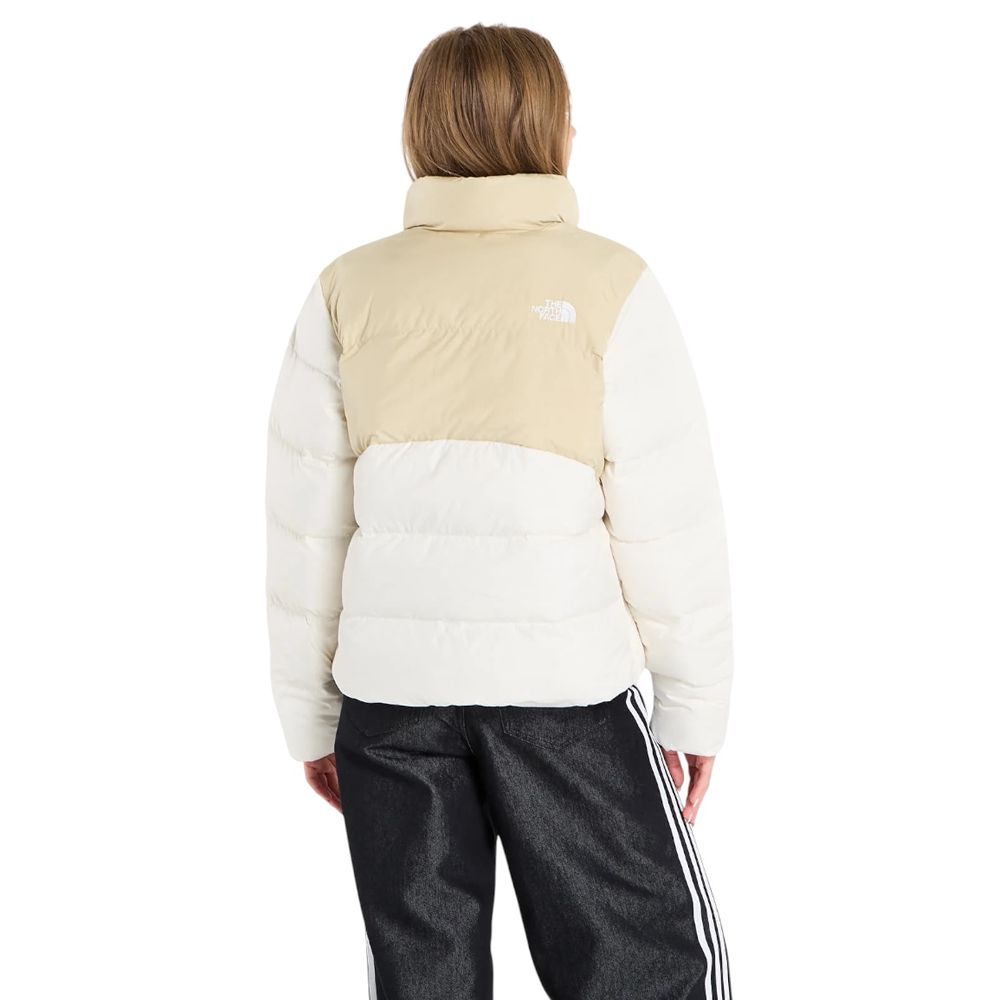 The North Face Cream Polyester Coat The North Face