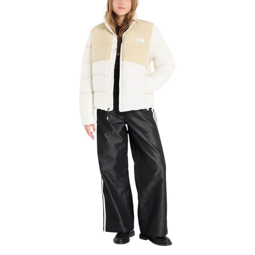 The North Face Cream Polyester Coat The North Face