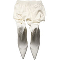 Dolce & Gabbana White High Heels Pumps Jersey Tights Shoes