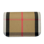Burberry Small Leather Madison Crossbody Check Bag Burberry