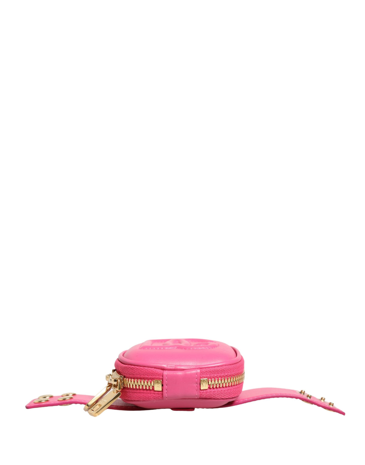 Dolce & Gabbana Pink Calf Leather DG Logo MULTIFUNCTIONAL KIT Borse Bag