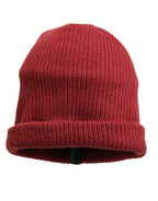 Vans Women Bordeaux Wool Knitted Winter Beanie Capello Hat