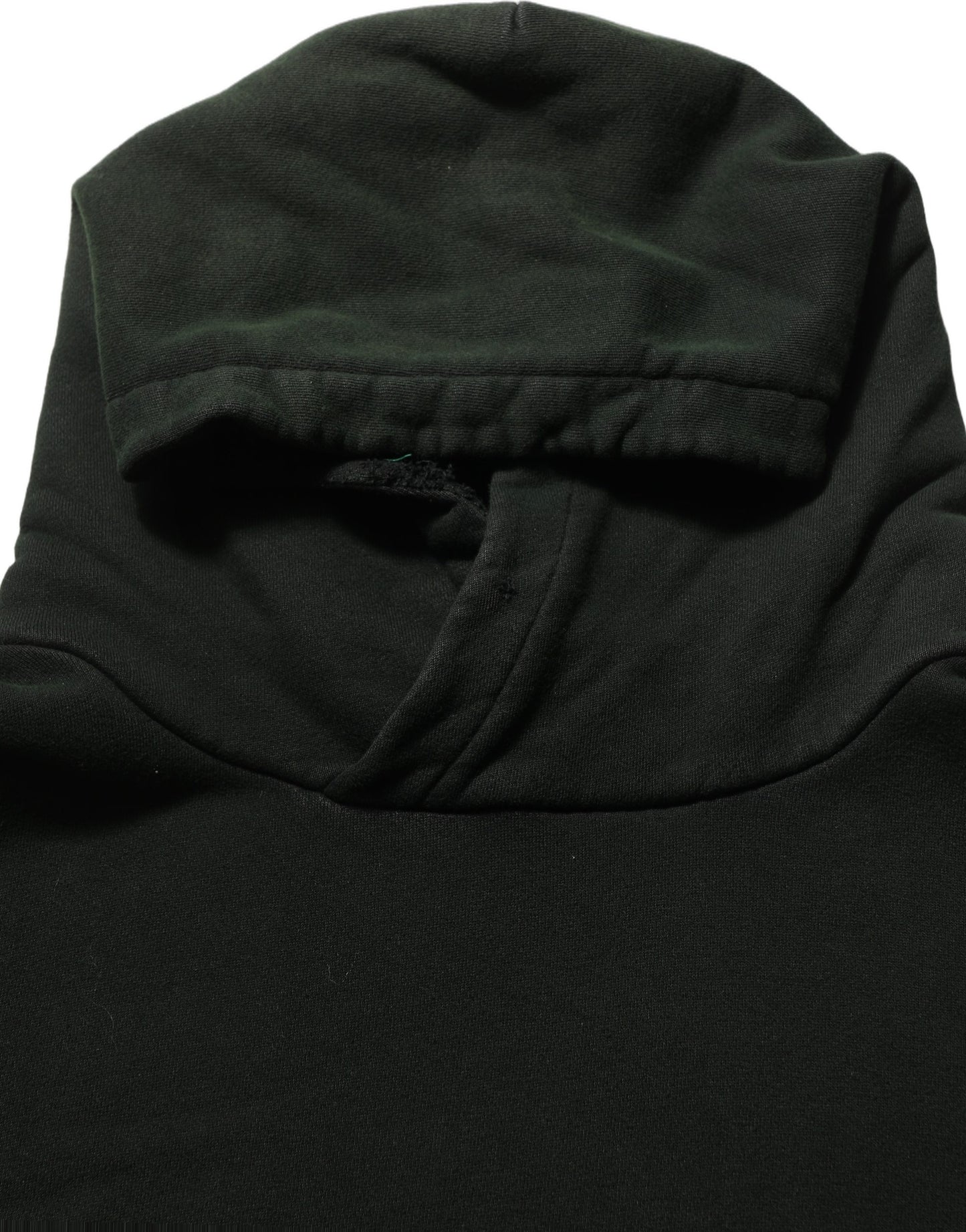 Dolce & Gabbana Black Cotton Hooded Men Sweatshirt Sweater Dolce & Gabbana